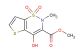 methyl 4-hydroxy-2-methyl-2H-thieno[2,3-e][1,2]thiazine-3-carboxylate 1,1-dioxide