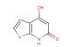 4-hydroxythieno[2,3-b]pyridin-6(7H)-one