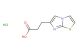 3-(imidazo[2,1-b]thiazol-6-yl)propanoic acid hydrochloride