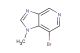 7-bromo-1-methyl-1H-imidazo[4,5-c]pyridine