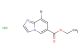 ethyl 8-bromoimidazo[1,2-a]pyridine-6-carboxylate hydrochloride