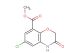 methyl 6-chloro-3-oxo-3,4-dihydro-2H-benzo[b][1,4]oxazine-8-carboxylate