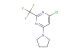 4-chloro-6-(pyrrolidin-1-yl)-2-(trifluoromethyl)pyrimidine