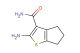 2-amino-5,6-dihydro-4H-cyclopenta[b]thiophene-3-carboxamide