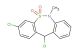 3,11-dichloro-6,11-dihydro-6-methyldibenzo[c,f][1,2]thiazepine 5,5-dioxide