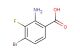 2-amino-4-bromo-3-fluorobenzoic acid