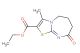 ethyl 3-methyl-8-oxo-5,6,7,8-tetrahydrothiazolo[3,2-a][1,3]diazepine-2-carboxylate