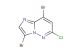 3,8-dibromo-6-chloroimidazo[1,2-b]pyridazine