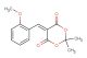 5-(2-methoxybenzylidene)-2,2-dimethyl-1,3-dioxane-4,6-dione