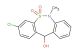 3-chloro-11-hydroxy-6-methyl-6,11-dihydrodibenzo[c,f][1,2]thiazepine 5,5-dioxide