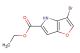 ethyl 3-bromo-4H-furo[3,2-b]pyrrole-5-carboxylate