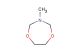 tetrahydro-3-methyl-2H-1,5,3-dioxazepine