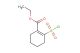 ethyl 2-(chlorosulfonyl)cyclohex-1-enecarboxylate