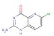 2-amino-6-chloro-1H,4H-pyrido[3,2-d]pyrimidin-4-one