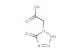 2-(5-sulfanylidene-2,5-dihydro-1H-1,2,3,4-tetrazol-1-yl)acetic acid