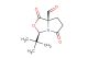 (3R,7aR)-3-tert-butyl-1,5-dioxo-hexahydropyrrolo[1,2-c][1,3]oxazole-7a-carbaldehyde