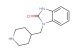 1-[(piperidin-4-yl)methyl]-2,3-dihydro-1H-1,3-benzodiazol-2-one