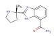 2-[(2S)-2-methylpyrrolidin-2-yl]-1H-1,3-benzodiazole-7-carboxamide