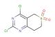 2,4-dichloro-7,8-dihydro-5H-thiopyrano[4,3-d]pyrimidine 6,6-dioxide