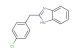 2-[(4-chlorophenyl)methyl]-1H-1,3-benzodiazole