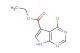 ethyl 4-chloro-7H-pyrrolo[2,3-d]pyrimidine-5-carboxylate