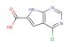 4-chloro-7H-pyrrolo[2,3-d]pyrimidine-6-carboxylic acid