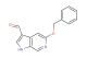 5-(benzyloxy)-1H-pyrrolo[2,3-c]pyridine-3-carbaldehyde