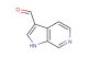 1H-pyrrolo[2,3-c]pyridine-3-carbaldehyde