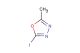 2-iodo-5-methyl-1,3,4-oxadiazole