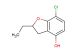 7-chloro-2-ethyl-2,3-dihydrobenzofuran-4-ol