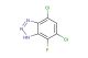 4,6-dichloro-7-fluoro-1H-benzo[d][1,2,3]triazole