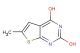 6-methylthieno[2,3-d]pyrimidine-2,4-diol