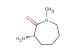 (3S)-3-amino-1-methylazepan-2-one