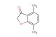 4,7-dimethyl-2,3-dihydro-1-benzofuran-3-one