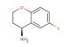 (4S)-6-fluoro-3,4-dihydro-2H-1-benzopyran-4-amine