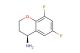 (4S)-6,8-difluoro-3,4-dihydro-2H-1-benzopyran-4-amine