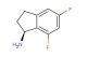 (1S)-5,7-difluoro-2,3-dihydro-1H-inden-1-amine