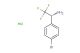 (1R)-1-(4-bromophenyl)-2,2,2-trifluoroethan-1-amine hydrochloride