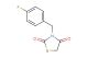 3-[(4-fluorophenyl)methyl]-1,3-thiazolidine-2,4-dione