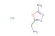 (5-methyl-1,3,4-oxadiazol-2-yl)methanamine hydrochloride