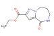 4-oxo-5,6,7,8-tetrahydro-4H-1,5,8a-triaza-azulene-2-carboxylic acid ethyl ester