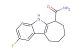 2-fluoro-5,6,7,8,9,10-hexahydro-cyclohepta[b]indole-6-carboxylic acid amide