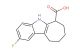 2-fluoro-5,6,7,8,9,10-hexahydro-cyclohepta[b]indole-6-carboxylic acid