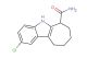 2-chloro-5,6,7,8,9,10-hexahydro-cyclohepta[b]indole-6-carboxylic acid amide