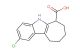 2-chloro-5,6,7,8,9,10-hexahydro-cyclohepta[b]indole-6-carboxylic acid