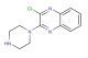 2-chloro-3-(piperazin-1-yl)quinoxaline