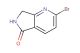 2-bromo-6,7-dihydro-pyrrolo[3,4-b]pyridin-5-one