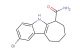 2-bromo-5,6,7,8,9,10-hexahydro-cyclohepta[b]indole-6-carboxylic acid amide