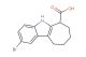 2-bromo-5,6,7,8,9,10-hexahydro-cyclohepta[b]indole-6-carboxylic acid