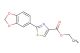 ethyl 2-(2H-1,3-benzodioxol-5-yl)-1,3-thiazole-4-carboxylate